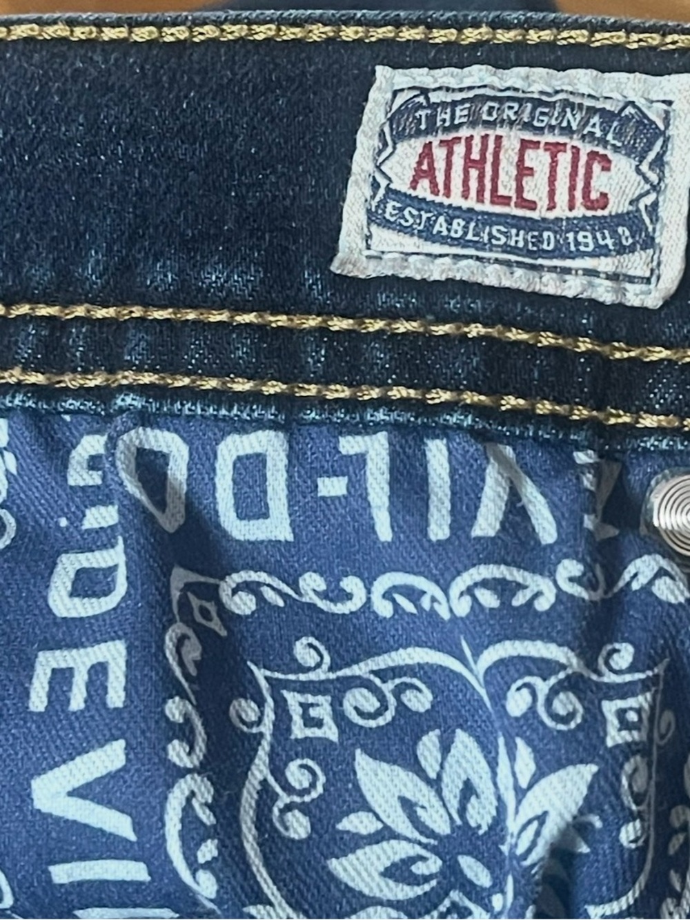 Devil-Dog Men's Athletic Fit Jeans  36x34